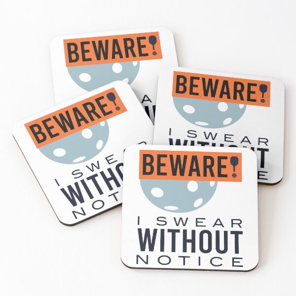 Item preview, Funny Pickleball I Swear Without Notice designed and sold by whyitsme.
