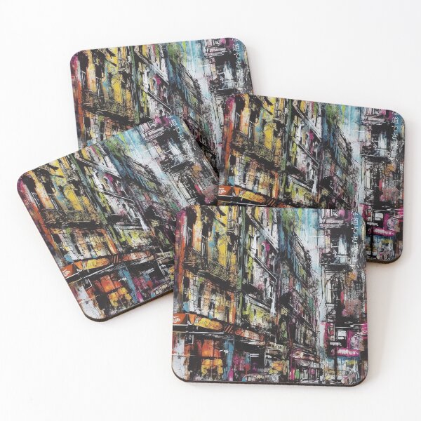 Item preview, Japanese haiku DS0313 City street pop art by Ksavera designed and sold by KsaveraArt.