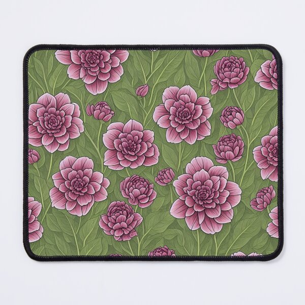 Item preview, Pink Spring Flowers and Leaves designed and sold by candlewithhare.