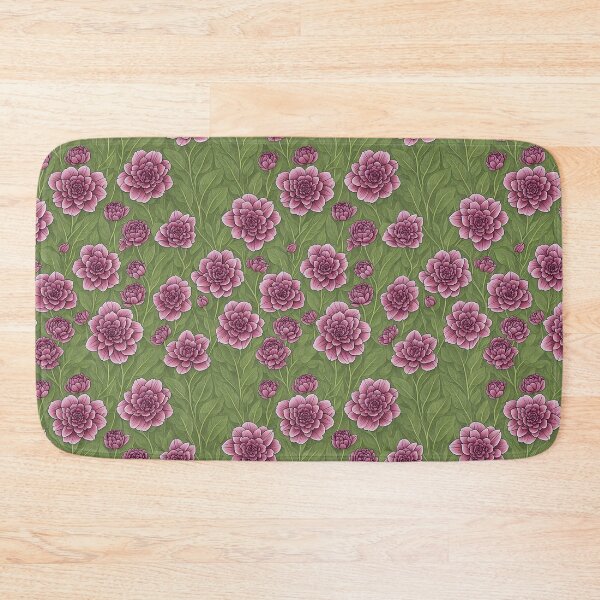 Item preview, Pink Spring Flowers and Leaves designed and sold by candlewithhare.