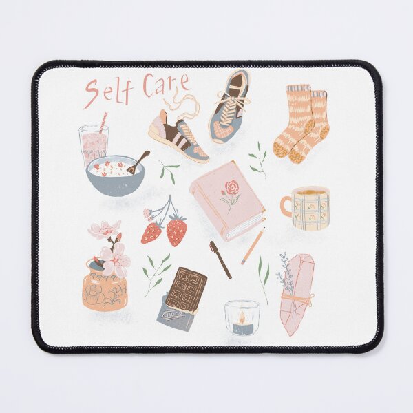Item preview, Self care print designed and sold by Papergrape.