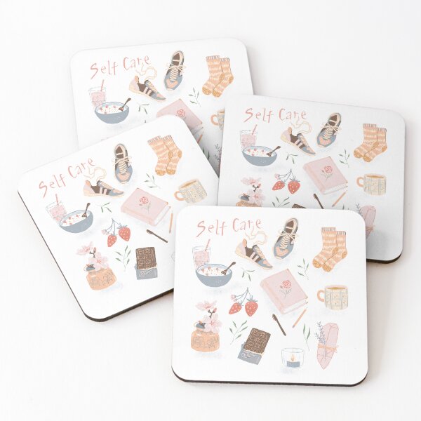 Item preview, Self care print designed and sold by Papergrape.