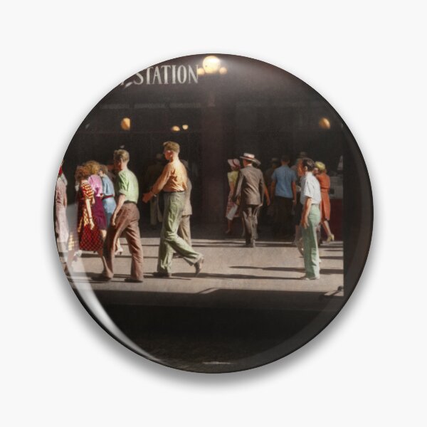 Item preview, City - Chicago IL - Five o'clock crowd 1941 designed and sold by Mike Savad Photography.