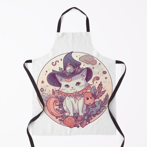 Item preview, Cute Cat Witcher - Kawaii Style designed and sold by KarolloBrand.