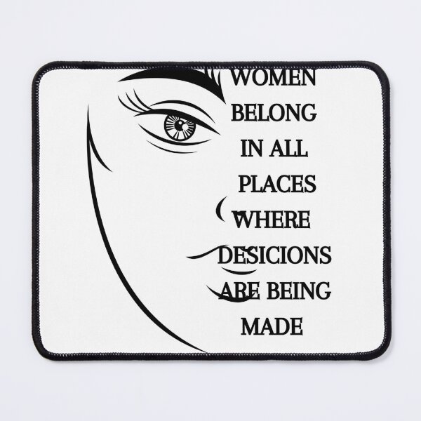 Item preview, Women belong in all places, Notorious RBG Shirt, Ruth Bader Ginsburg, I Dissent, Notorious, Feminism feminist designed and sold by sandra-merch.