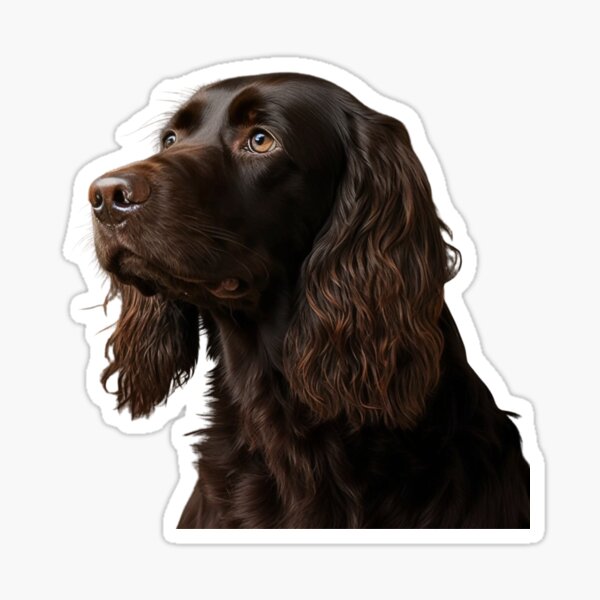 "Boykin 002" Sticker for Sale by GoldeneyeGundog Redbubble