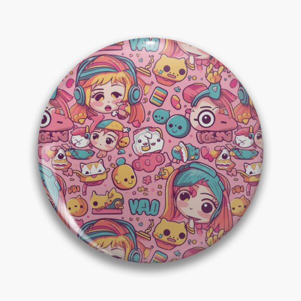 Item preview, Kawaii K-Pop - Cute K-Pop Pattern designed and sold by Reimagining  Images.
