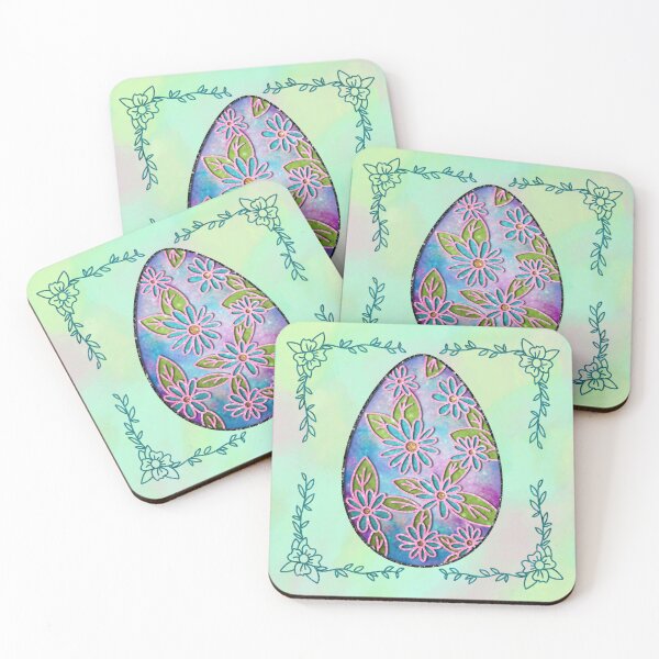 Item preview, Floral Easter Egg designed and sold by Eevee's Bits and Bobs .