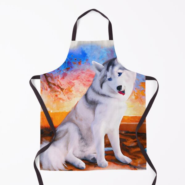Item preview, Watercolour Husky. Matte Paint Husky. Watercolour siberian husky. Husky Mamma. Husky Mommy designed and sold by Doggymadness.