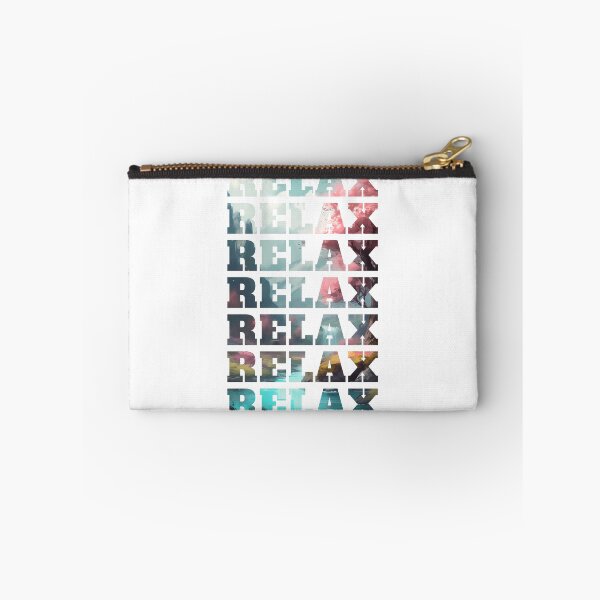 Item preview, Relax Text On a Relaxing Wallpaper designed and sold by InkVibe.