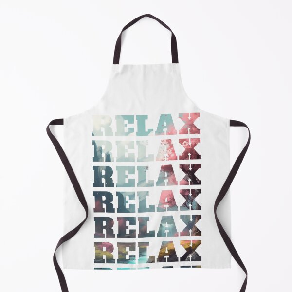 Item preview, Relax Text On a Relaxing Wallpaper designed and sold by InkVibe.