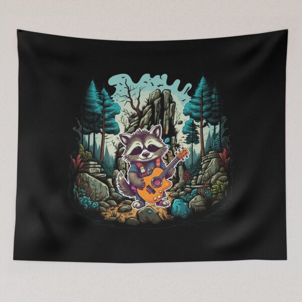 Item preview, Get Ready To Rock With This Epic Forest Stage Art designed and sold by InspirationPL.
