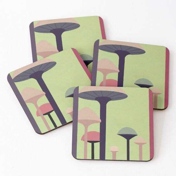 Item preview, spring mushrooms designed and sold by sluggraphix.