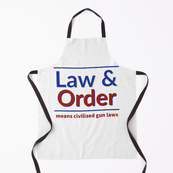Item preview, Law and order means civilized gun laws designed and sold by Rachel the Artist .