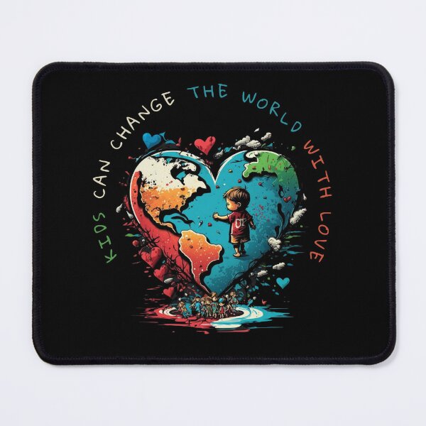 Item preview, Kids Can Change The World With Love. designed and sold by DiamondPixel.