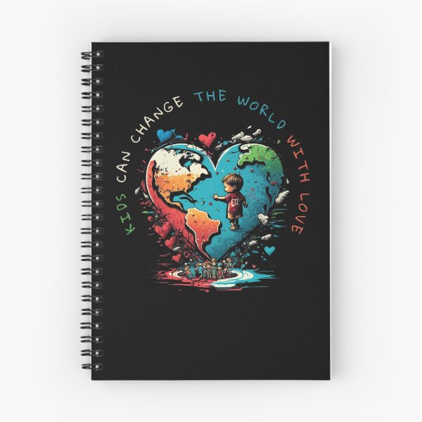 Item preview, Kids Can Change The World With Love. designed and sold by DiamondPixel.