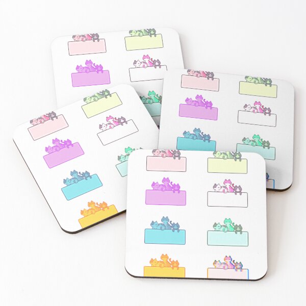Item preview, Cat Sticker Labels  designed and sold by HanaiPrint.