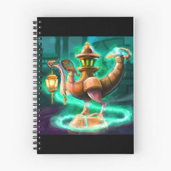 Item preview, Lamp Genie In Cyberpunk Universe designed and sold by KalipsoArt.