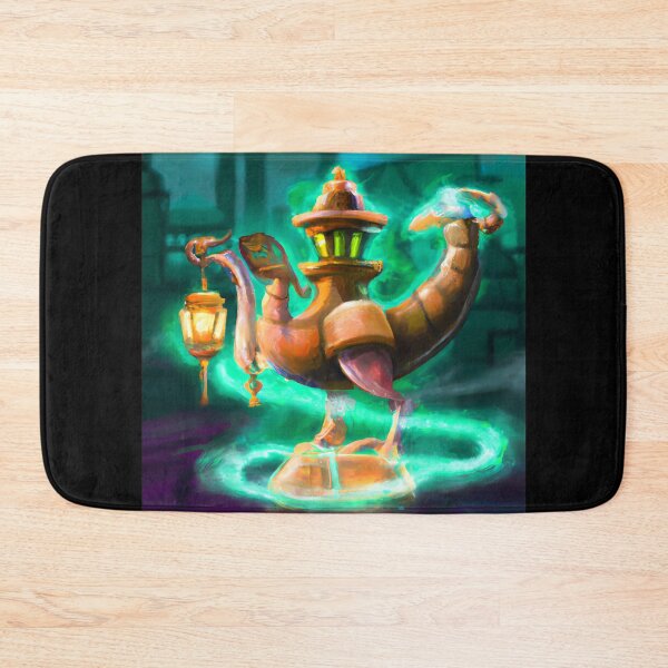 Item preview, Lamp Genie In Cyberpunk Universe designed and sold by KalipsoArt.