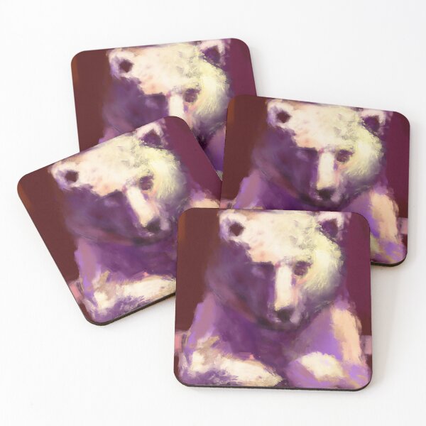 Item preview, Abstract Painting of Bear in Chair - Digital Art designed and sold by SnoopyTF.