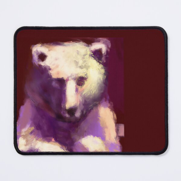 Item preview, Abstract Painting of Bear in Chair - Digital Art designed and sold by SnoopyTF.
