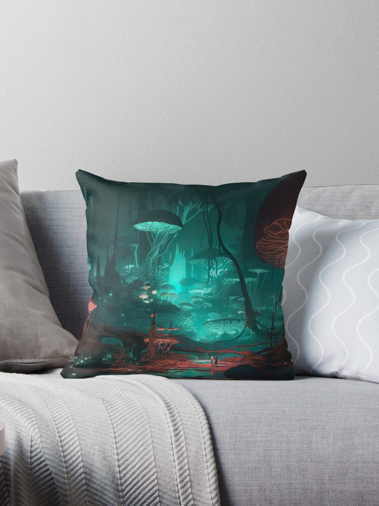 Alien throw hot sale pillow