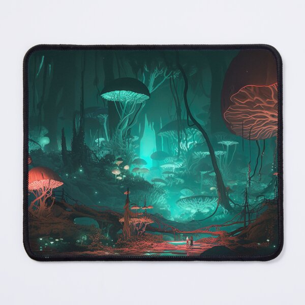 Item preview, Glowing Mysteries of Alien Forests designed and sold by PrintCove.
