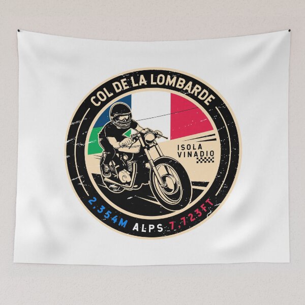 Item preview, Col de la Lombarde | Italy France | Motorcycle designed and sold by KrisSidDesigns.