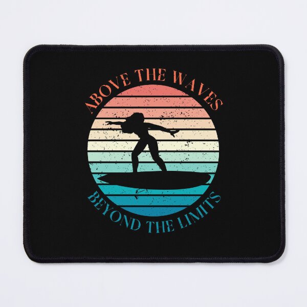 Item preview, Surfing - Above The Waves, Beyond The Limits - women designed and sold by Laugh-Lines.