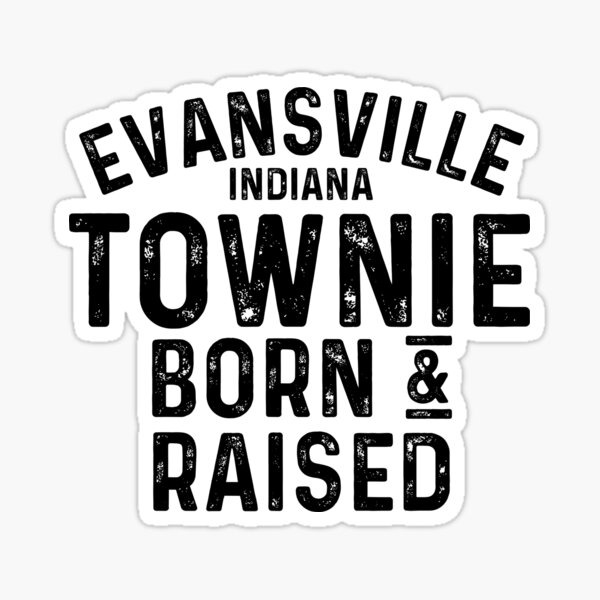 Item preview, Evansville IN Townie Local designed and sold by HalpinDesign.