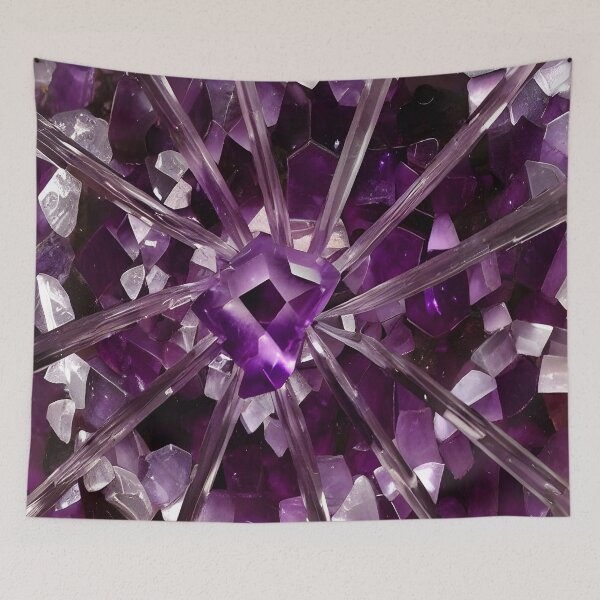 Item preview, Amethyst 19 Radiating out designed and sold by christineiris.