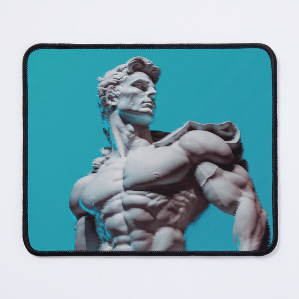 Item preview, Marble Statue with glitch effect. AI Generated designed and sold by SoykAart.