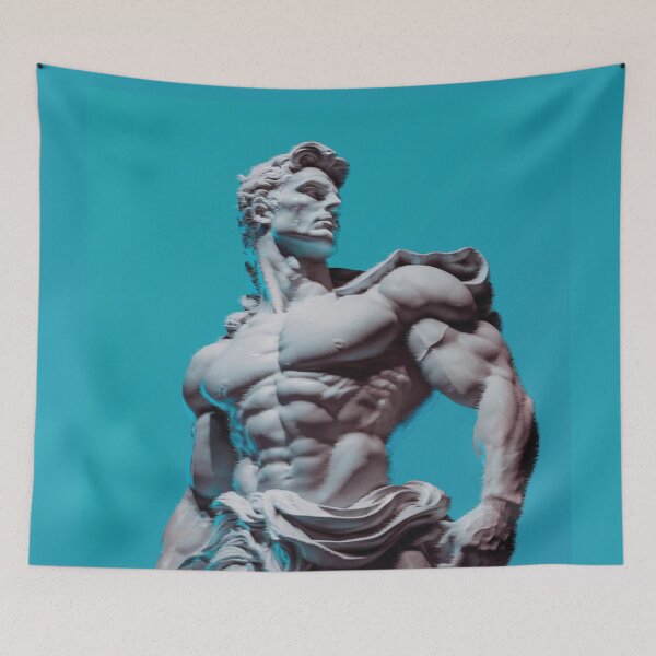 Item preview, Marble Statue with glitch effect. AI Generated  designed and sold by SoykAart.