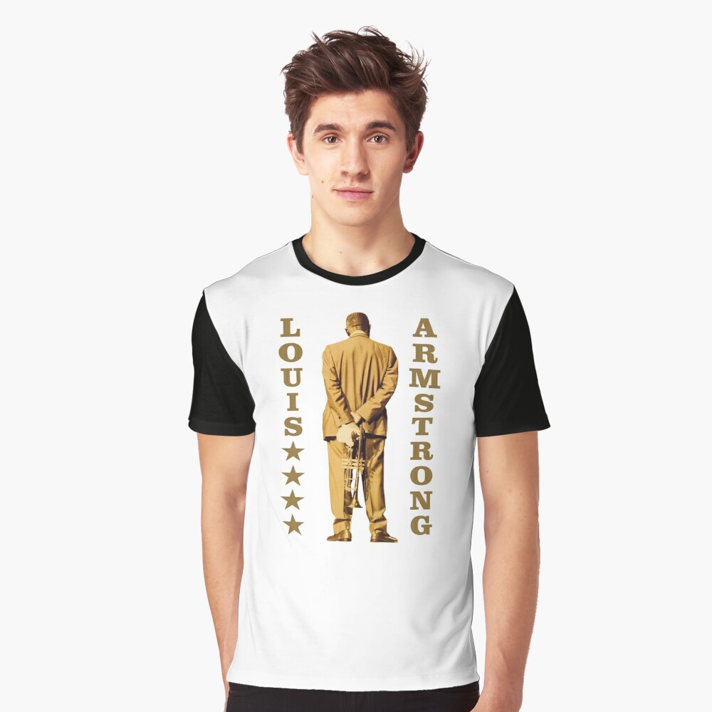 Louis Armstrong Website Active T-Shirt for Sale by axertl