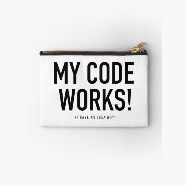 Item preview, My Code Works No Idea How Computer System Administrator Unix Linux Sys Admin SysAdmin designed and sold by JukeLox.