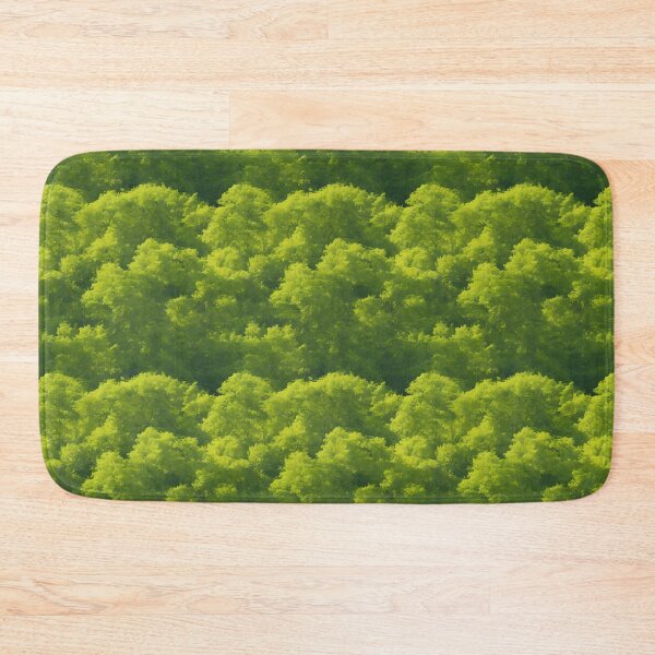 Item preview, Green forest treetops designed and sold by LuBits.