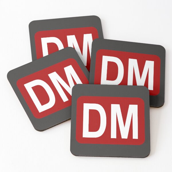 Item preview, DM Initials designed and sold by Jeallan Designs.