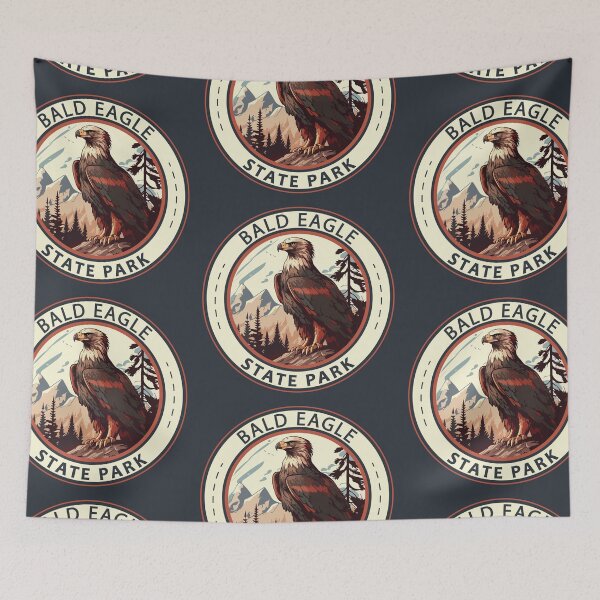 Item preview, Bald Eagle State Park Pennsylvania Bald Eagle Badge designed and sold by KrisSidDesigns.