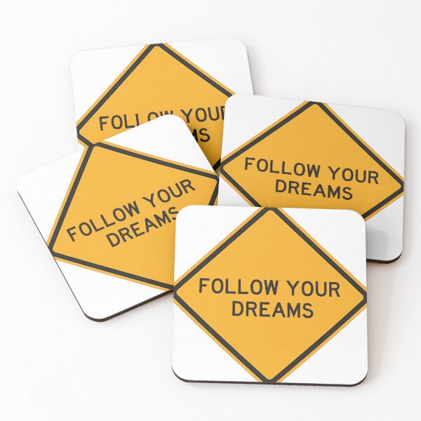 Item preview, Follow your dreams - road sign designed and sold by szymontravels.