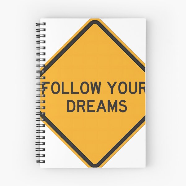 Item preview, Follow your dreams - road sign designed and sold by szymontravels.