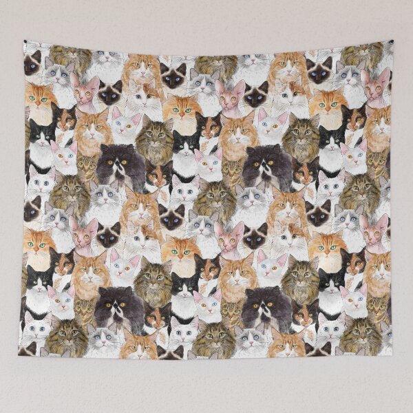 Item preview, A lot of cats designed and sold by JuliaGosteva.