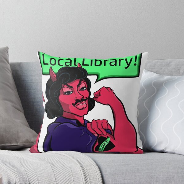 Item preview, Dewey Demonica Wants YOU to Fight Censorship! designed and sold by AKA-Wally.