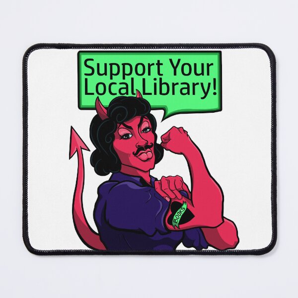 Item preview, Dewey Demonica Wants YOU to Fight Censorship! designed and sold by AKA-Wally.