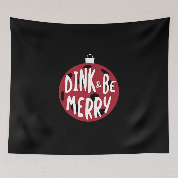 Item preview, Christmas Pickleball Pun Dink & Be Merry designed and sold by whyitsme.