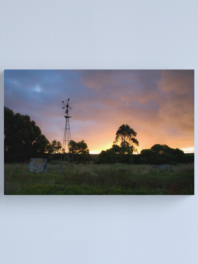Thumbnail 1 of 3, Canvas Print, Windmill designed and sold by mistered.