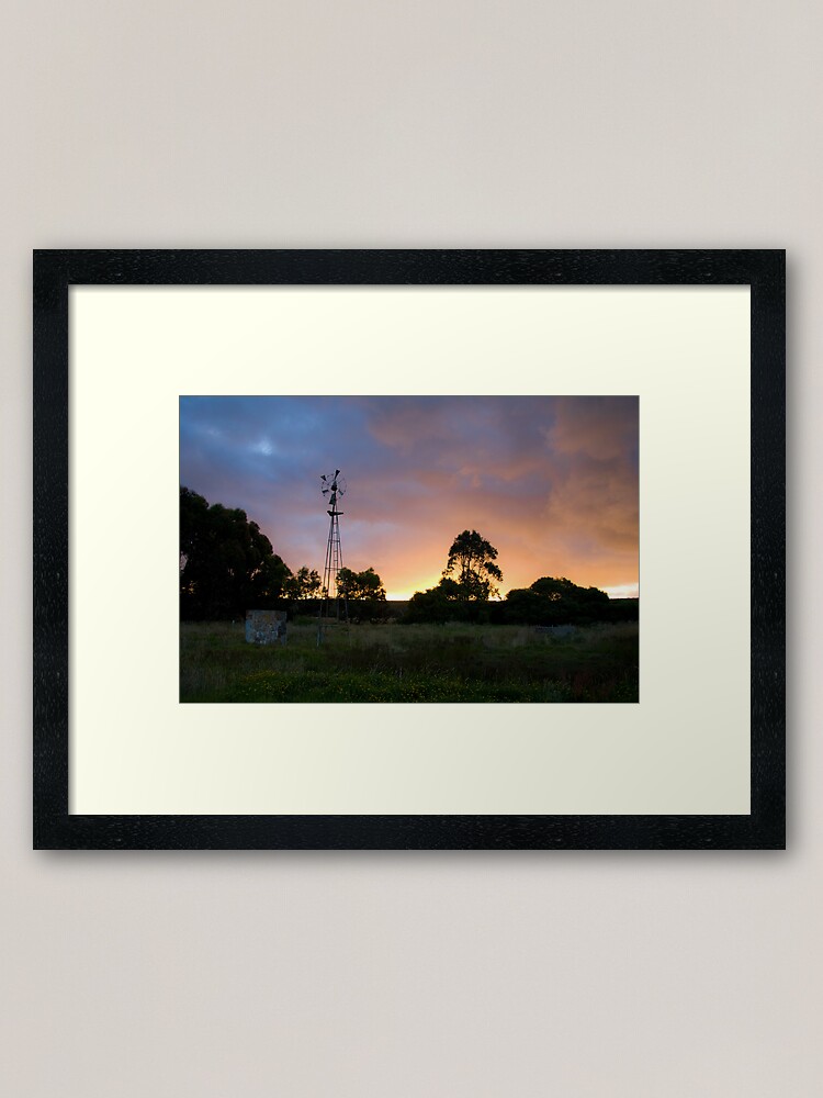 Alternate view of Windmill Framed Art Print