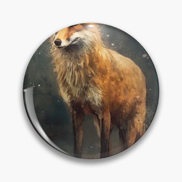 Item preview, Fox painting designed and sold by pietrofoto.