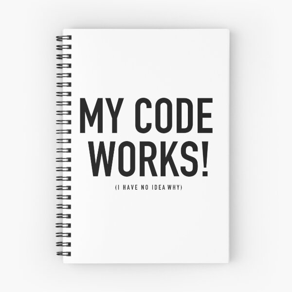 Item preview, My Code Works No Idea How Computer System Administrator Unix Linux Sys Admin SysAdmin designed and sold by JukeLox.