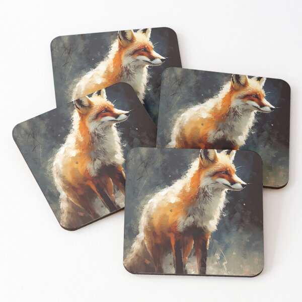 Item preview, Fox paintiing designed and sold by pietrofoto.
