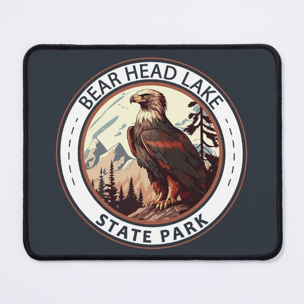 Item preview, Bear Head Lake State Park Minnesota Bald Eagle Badge designed and sold by KrisSidDesigns.